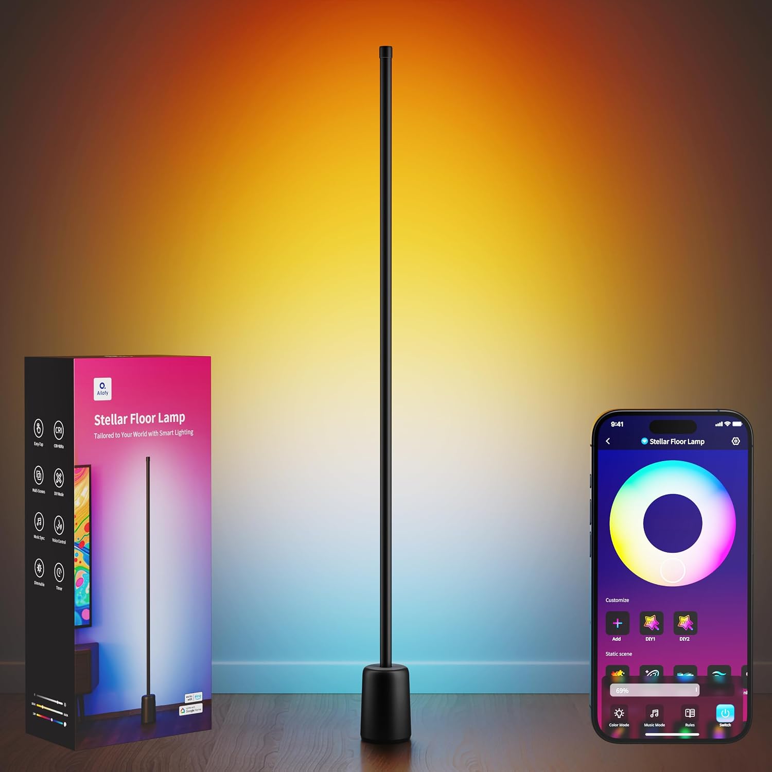 Ailofy Smart LED Floor Lamps