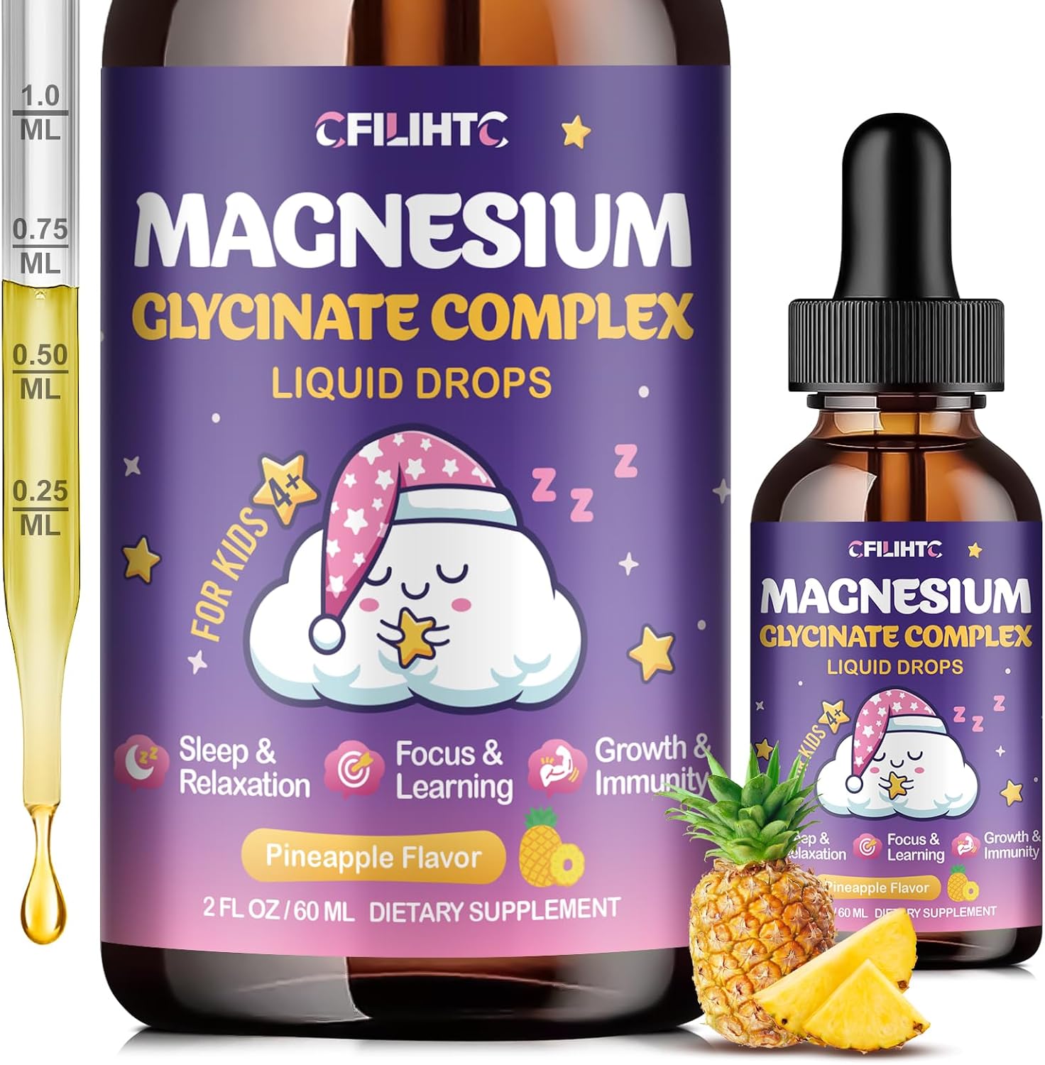 Magnesium Glycinate Kids Drops
