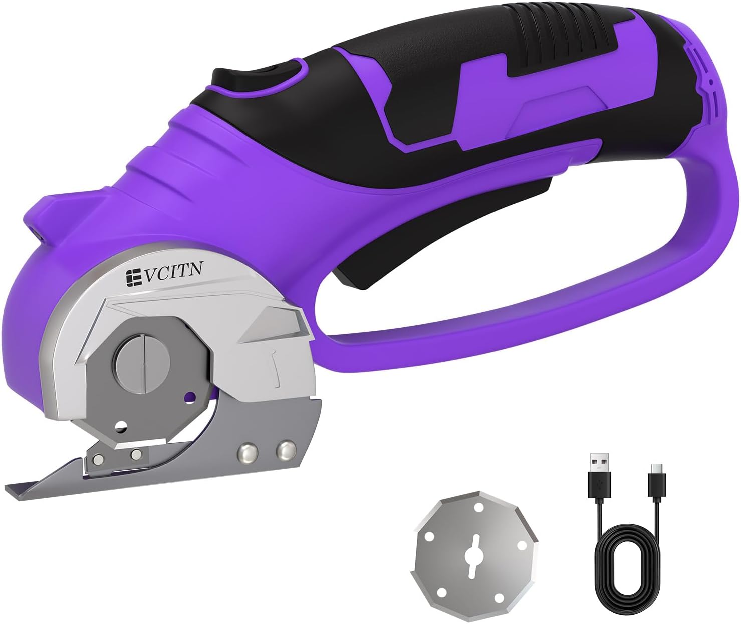 Cordless Electric Scissors (Purple