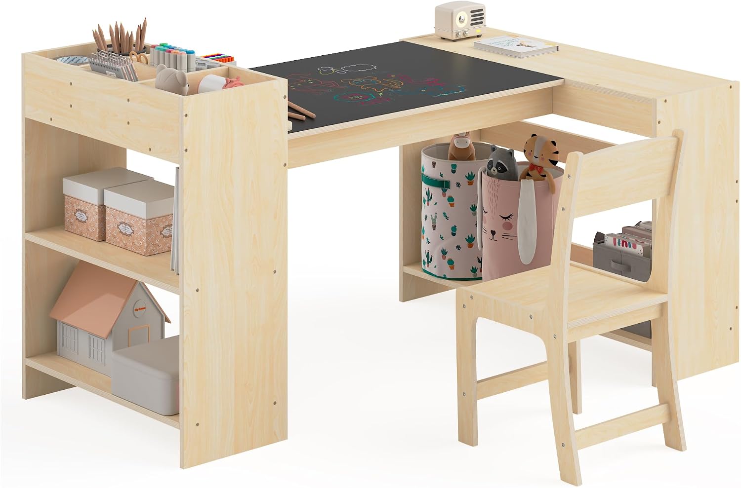 Kids Art Tables with Storage