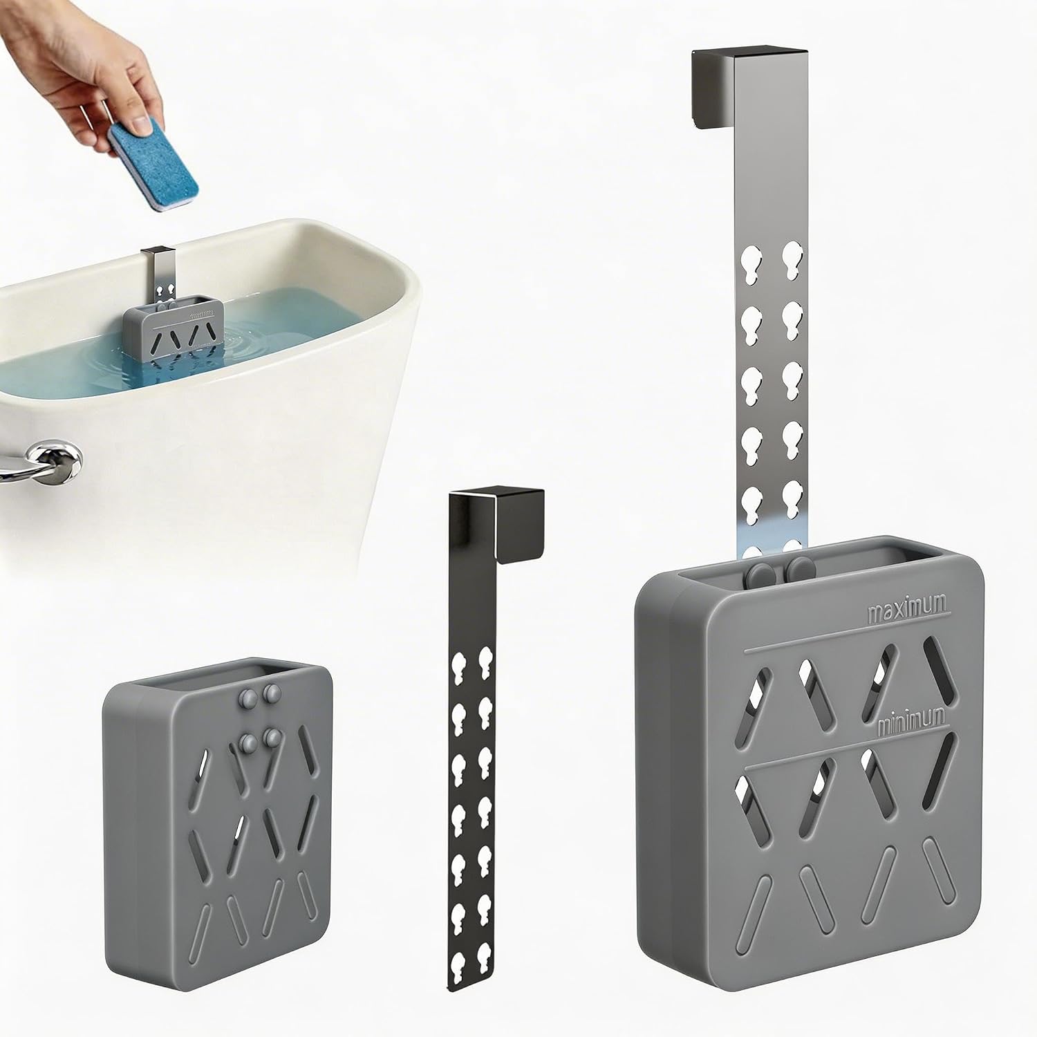 Adjustable Toilet Tank Caddies