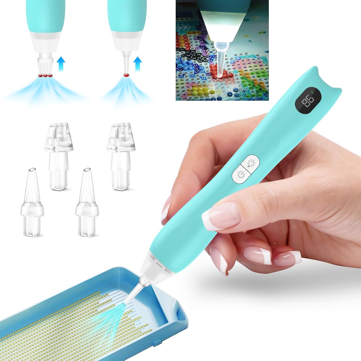 LEACUBER Electric Diamond Painting Pens