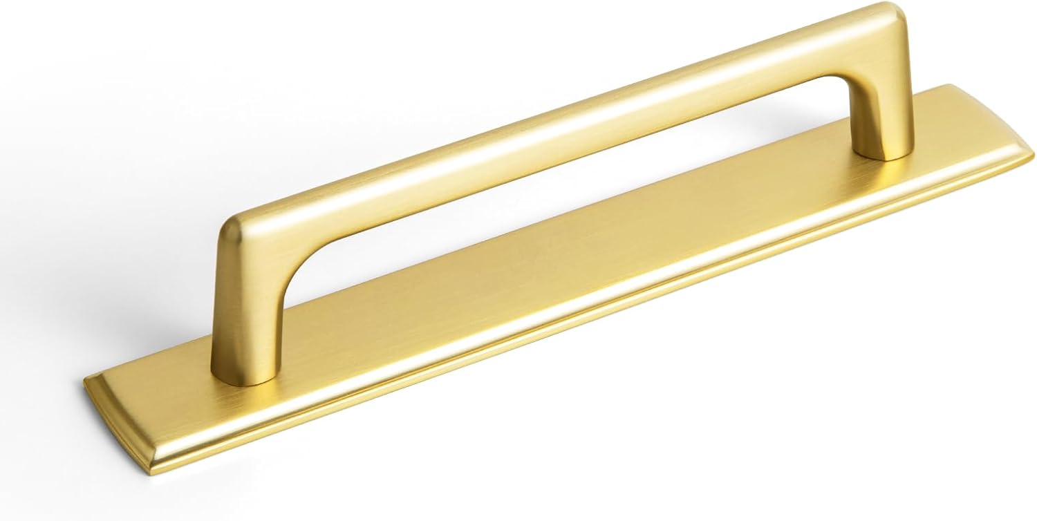Goo-Ki Brushed Gold Cabinet Pulls
