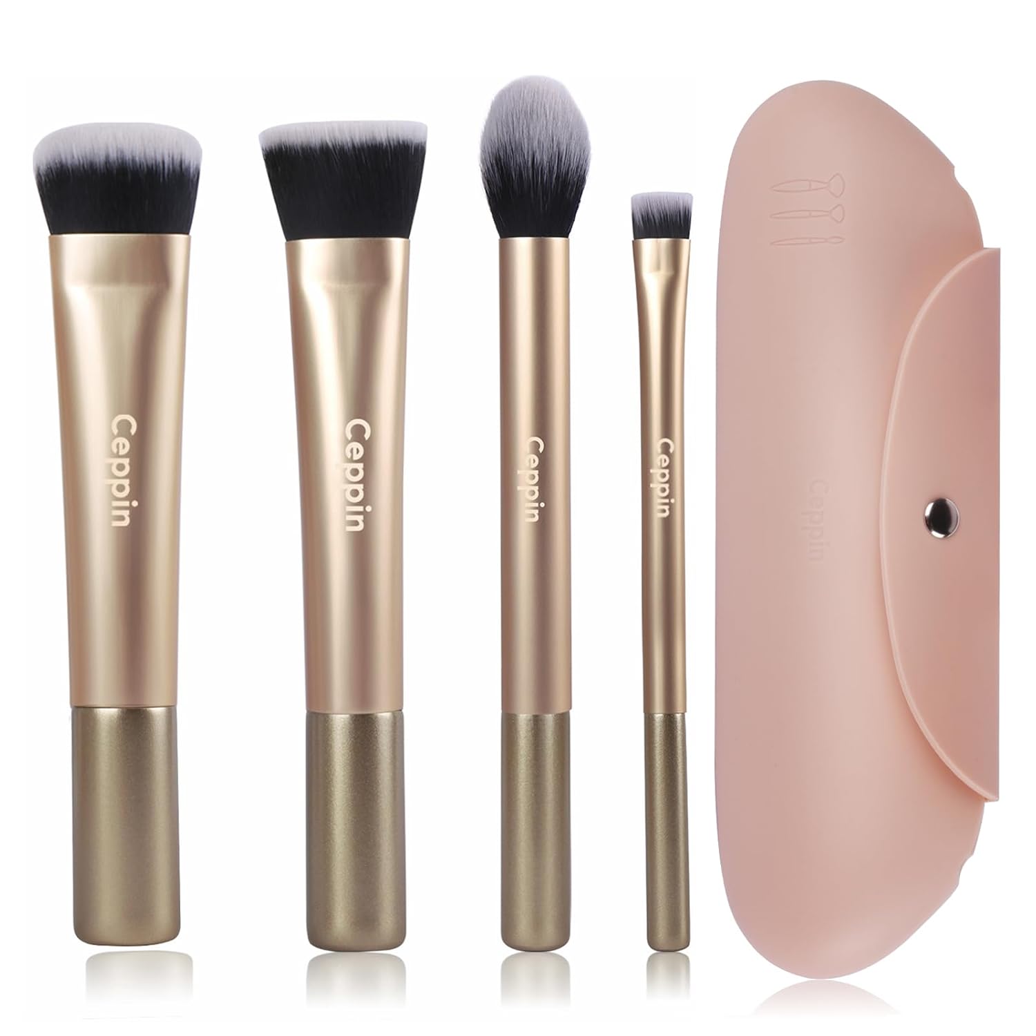 Ceppin Makeup Brushes (Golden