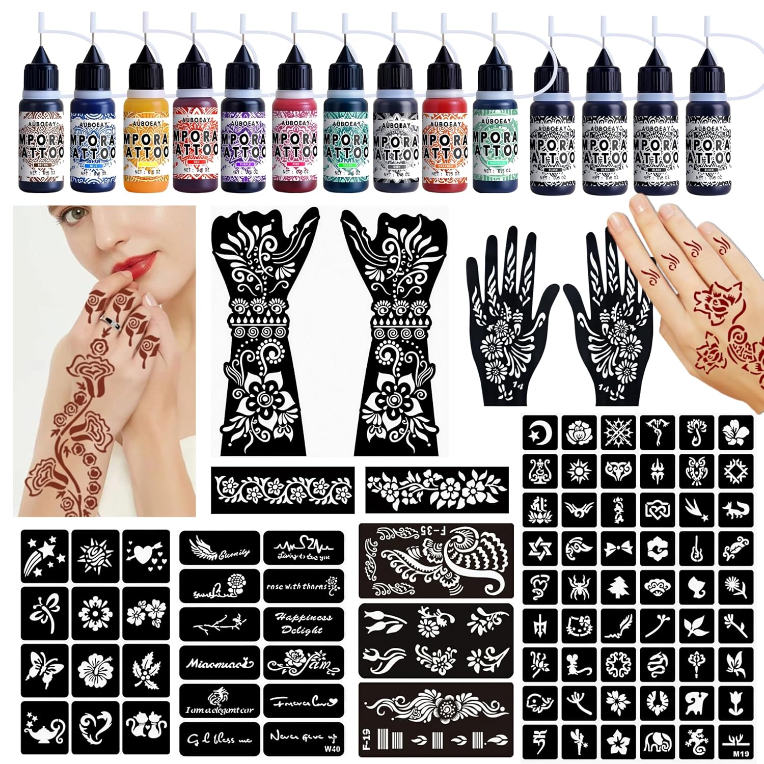 Temporary Tattoo Kits