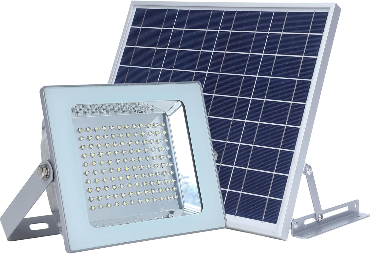 SUNLONG Heavy Duty Solar Flood Lights Outdoor Waterproof 16.4Ft Extend Cord