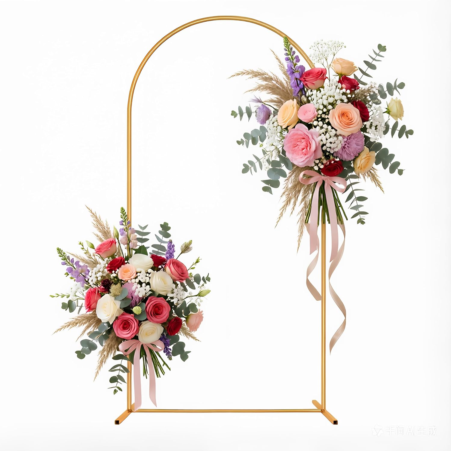 Metalm 6FT Metal Arch Backdrop Stands