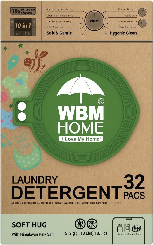 WBM Baby Care Laundry Pods