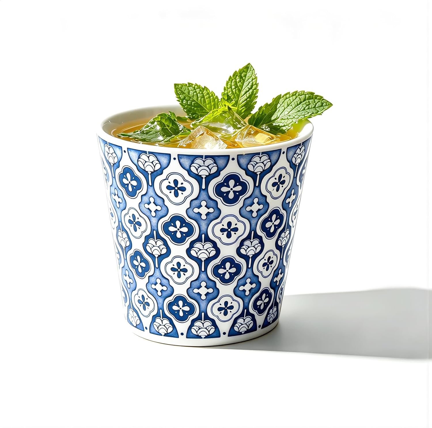 YQ&AMK Porcelain Tea Tumblers