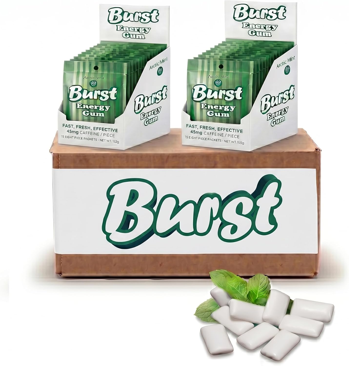 Burst Energy Gums (Arctic Mint