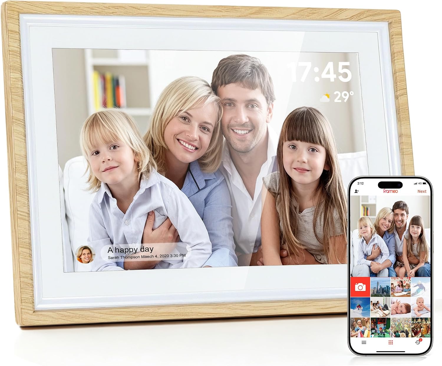 Frameo 10.1 Inch Smart Photo Frames