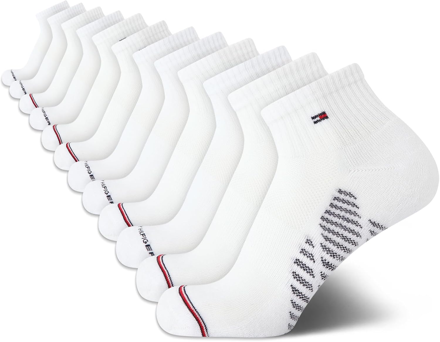 Tommy Hilfiger Cotton Quarter Socks