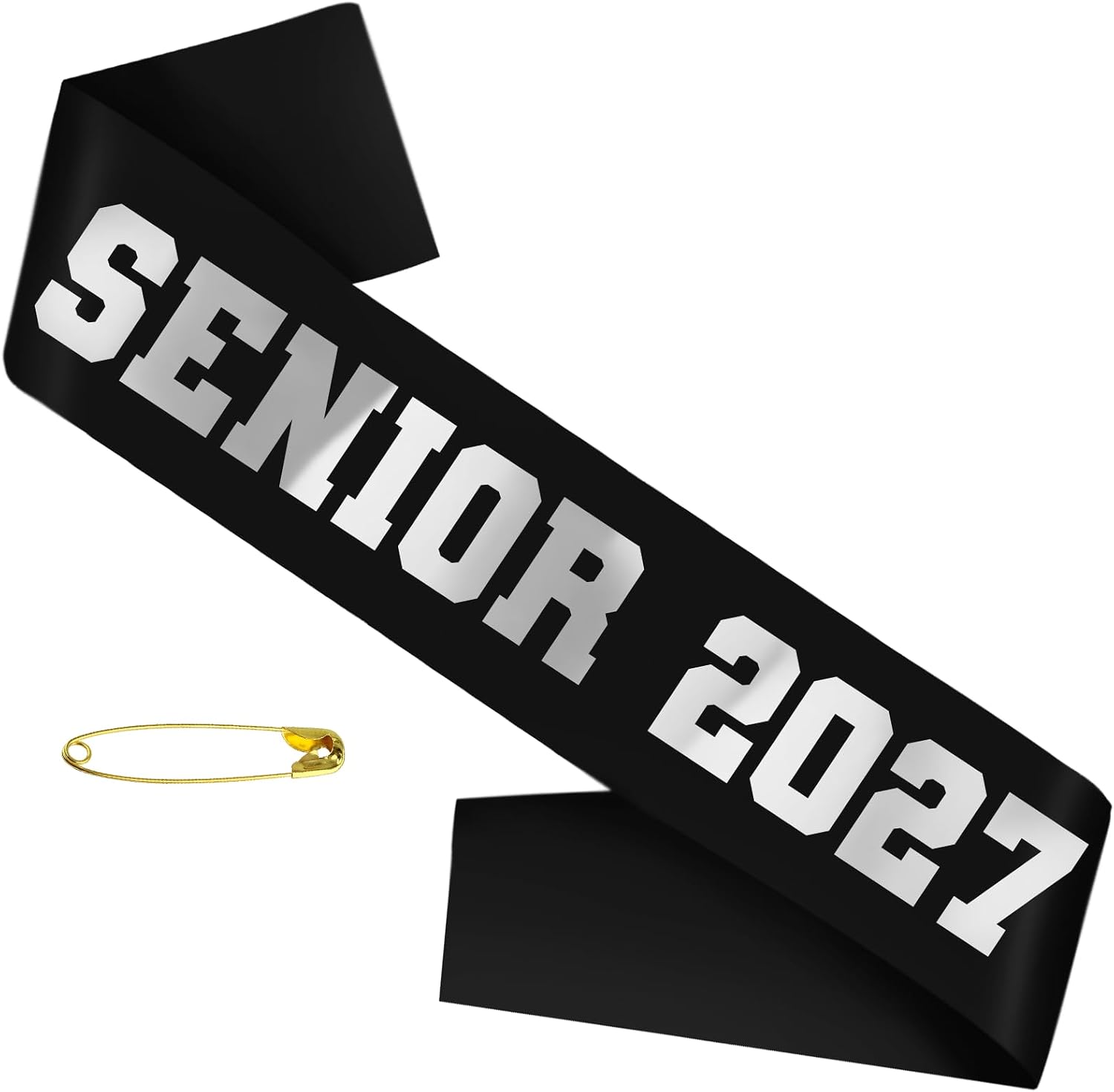 Black Senior 2027 Sashes