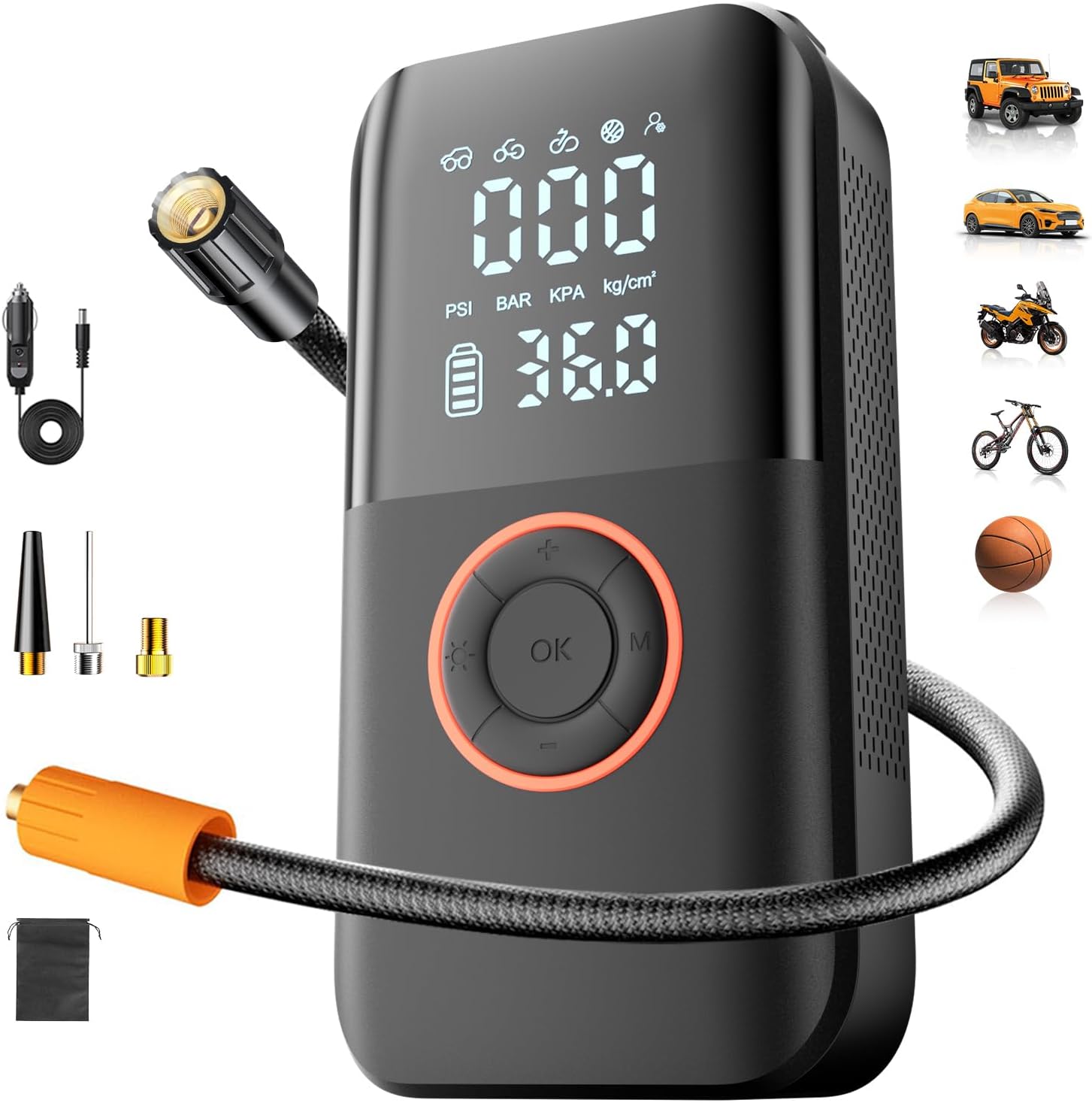 Portable Tire Inflators (Dual Power) | Automotive