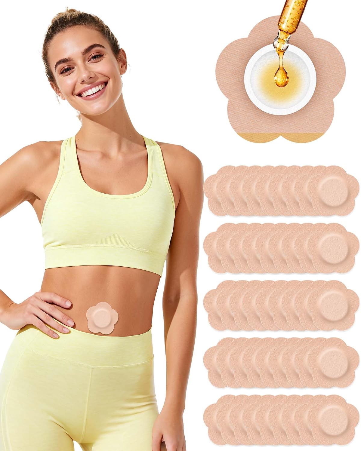 Hotryee Castor Oil Patches