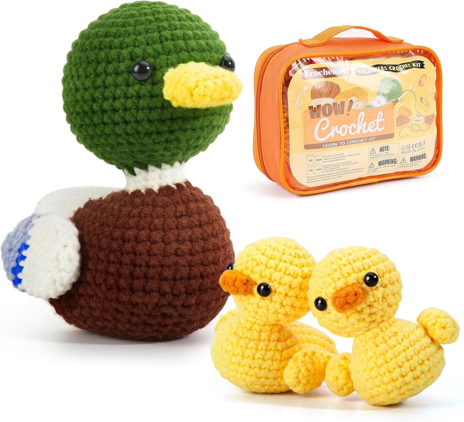Crochetobe Crochet Animal Kits