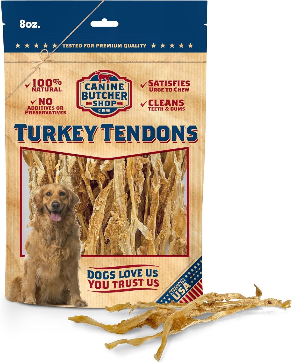 Canine Turkey Tendons
