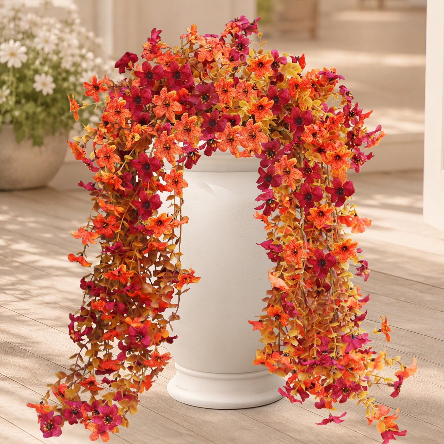 Artificial Fall Hanging Flowers