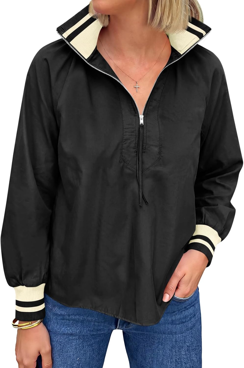Tankaneo Color Block Pullovers