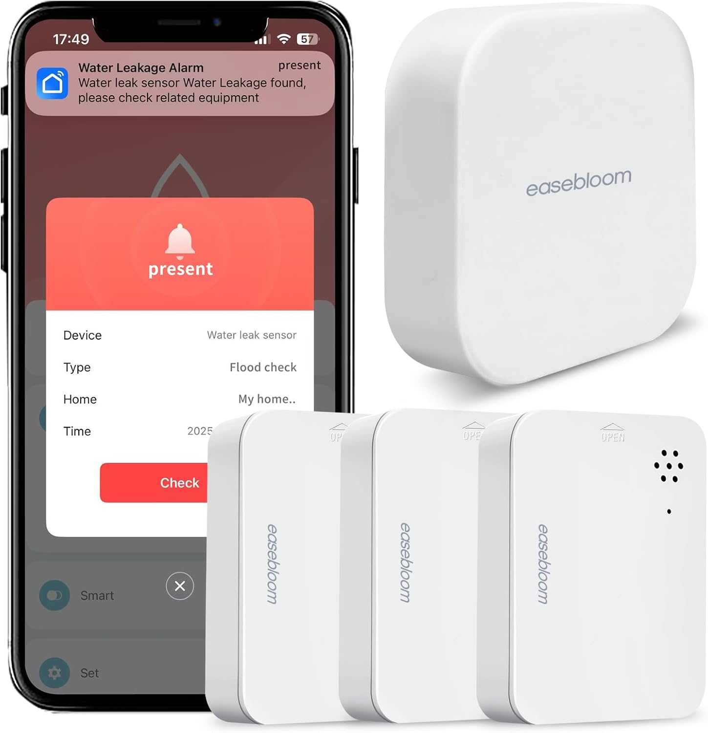 Easebloom Water Leak Detectors