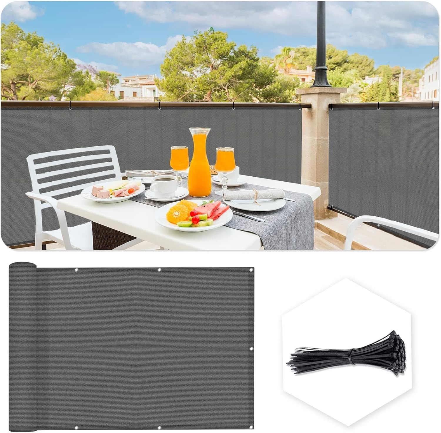 SUNLAX Privacy Screen Fences