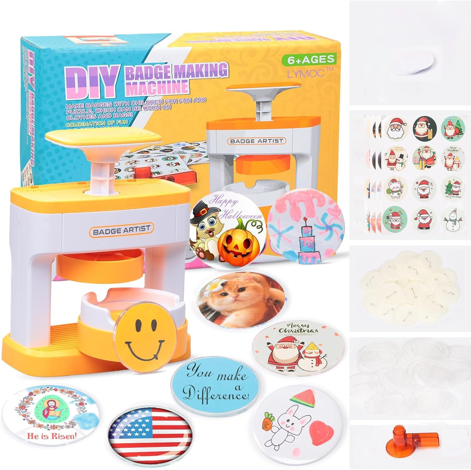Badge Maker Kits for Kids
