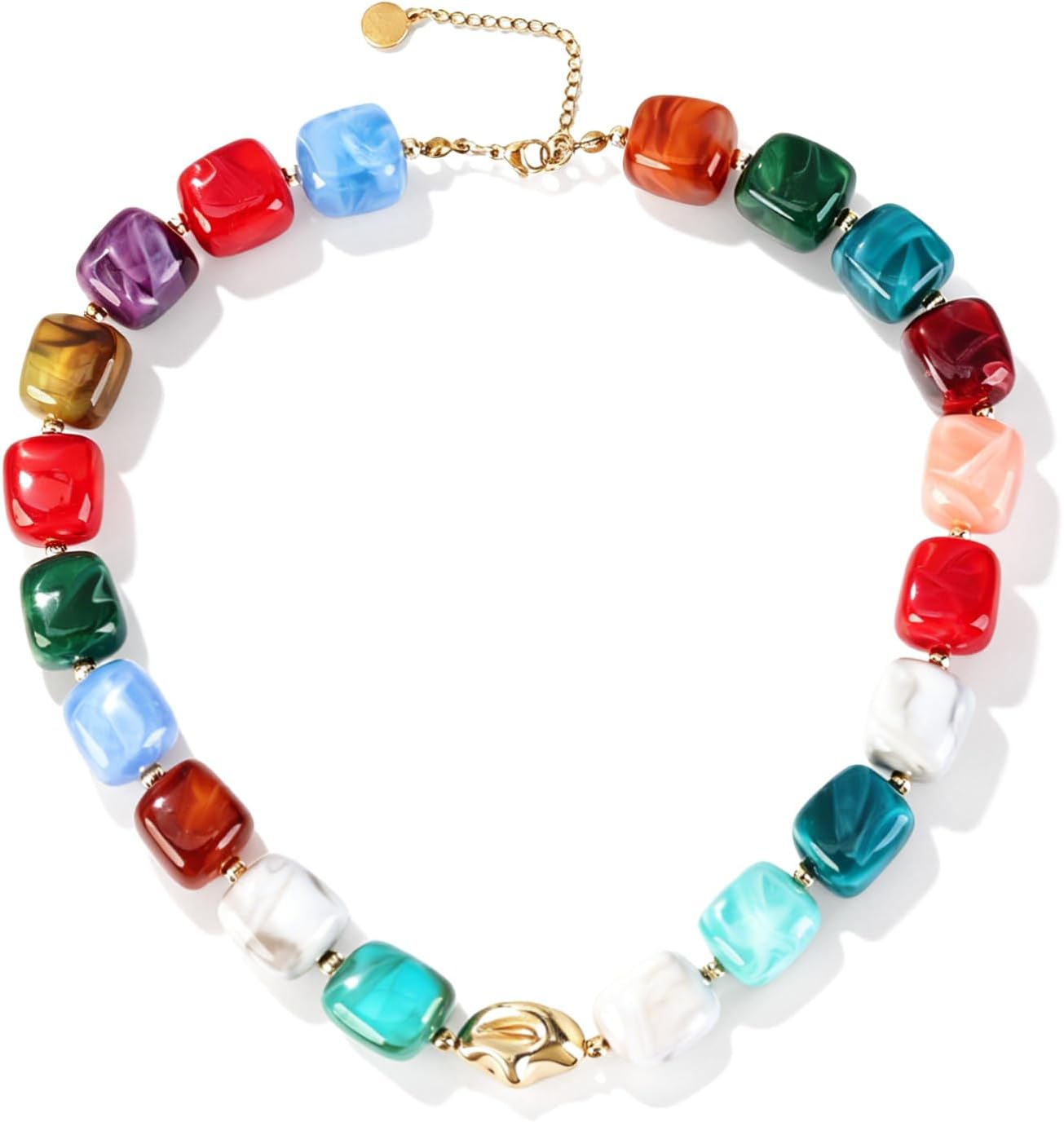 Zhanzong Beaded Statement Necklaces