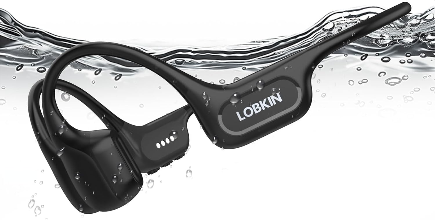 LOBKIN Bone Conduction Swimming Headphones