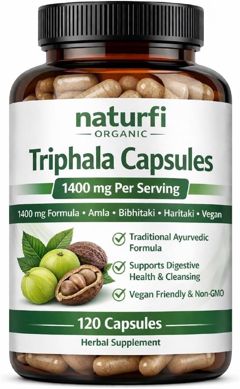 Naturfi Organic Triphala Capsules
