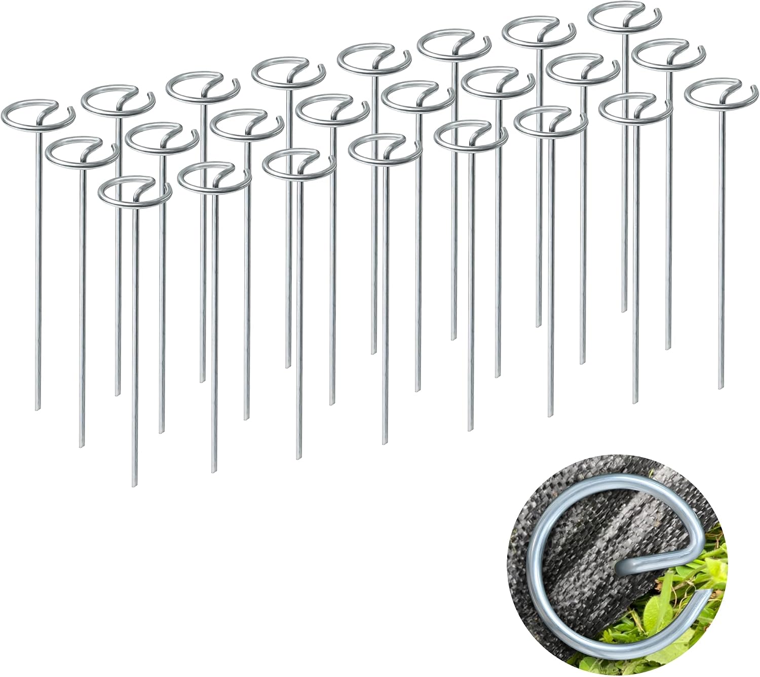 Quibbay Landscape Fabric Stakes