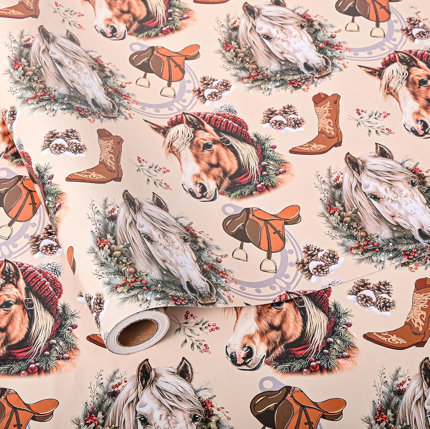 Vnaaem Christmas Wraps (28.5SQFT