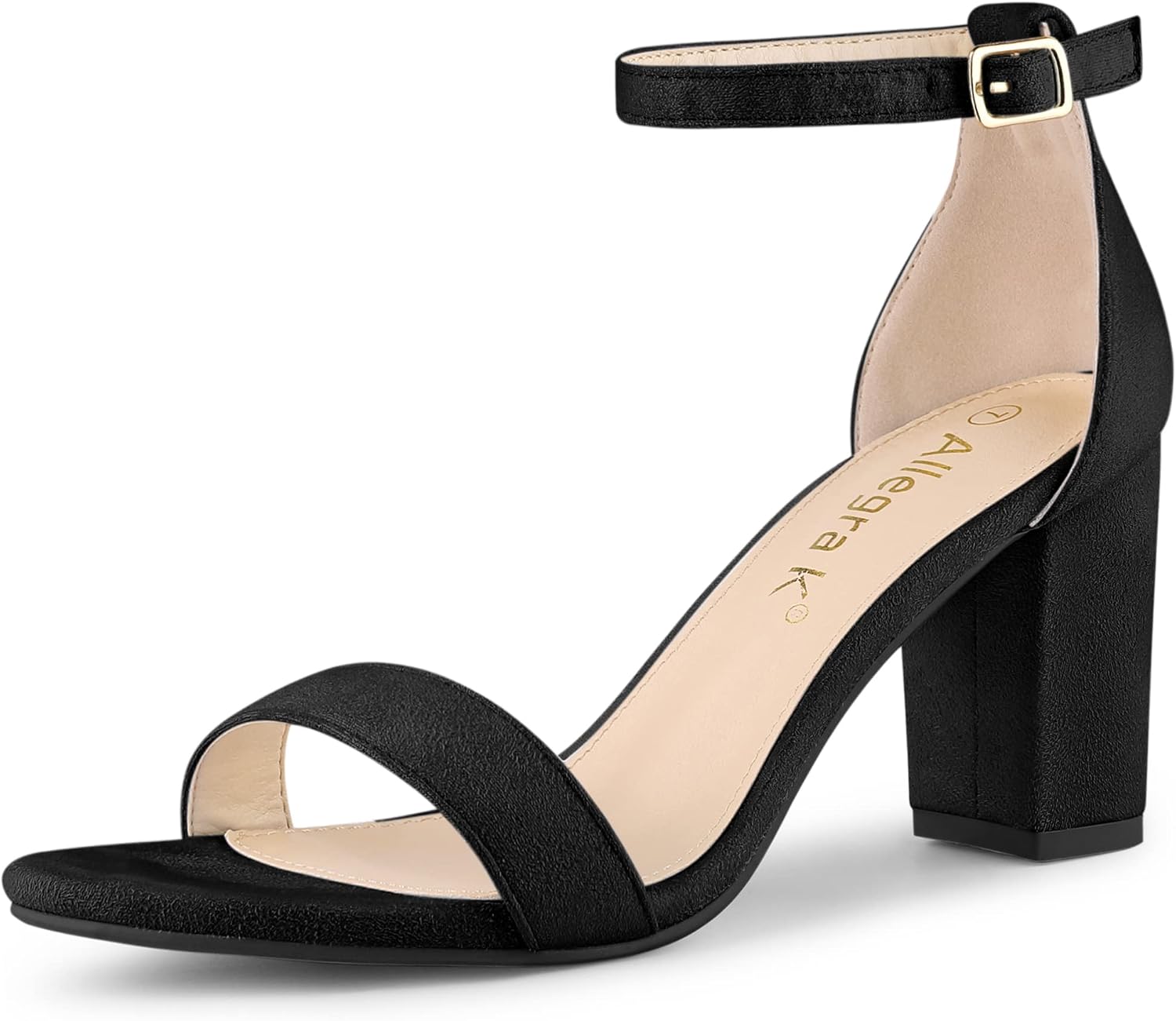 Allegra K Chunky Heel Sandals
