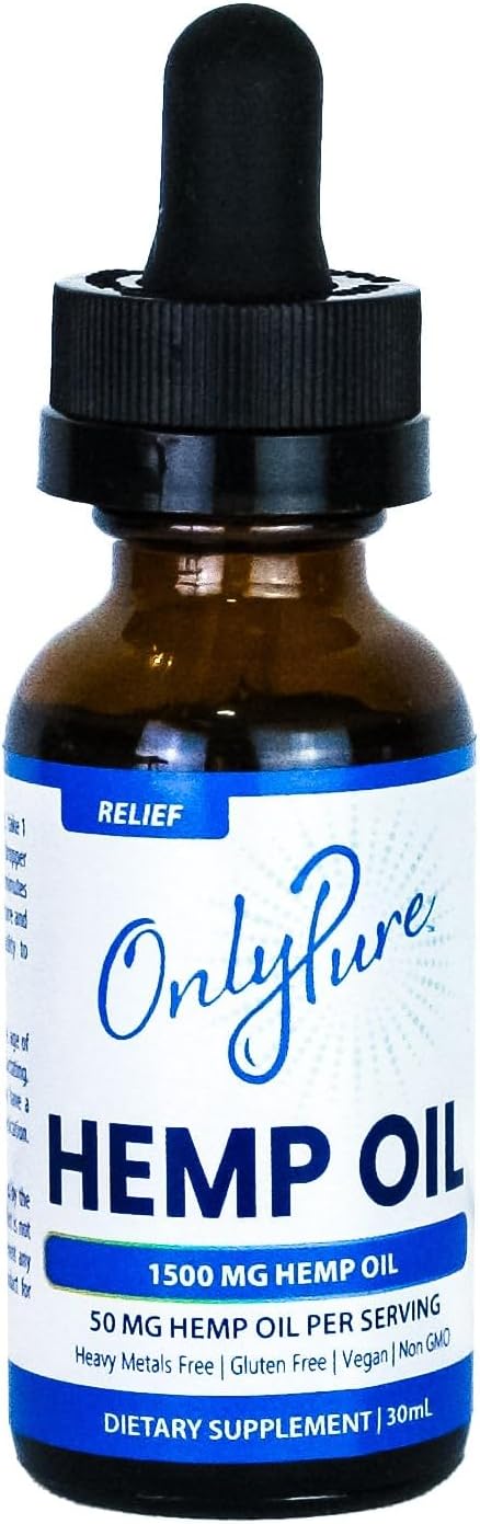 OnlyPure Hemp Oil Drops