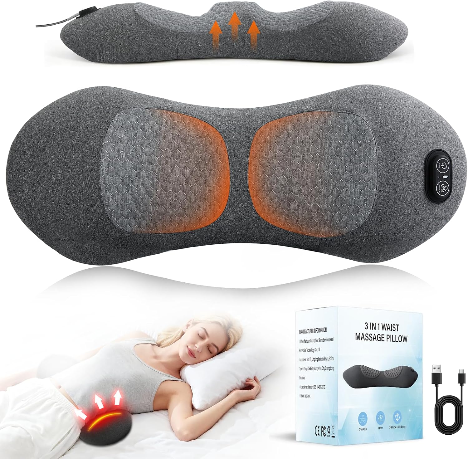 Electric Lumbar Support Pillows
