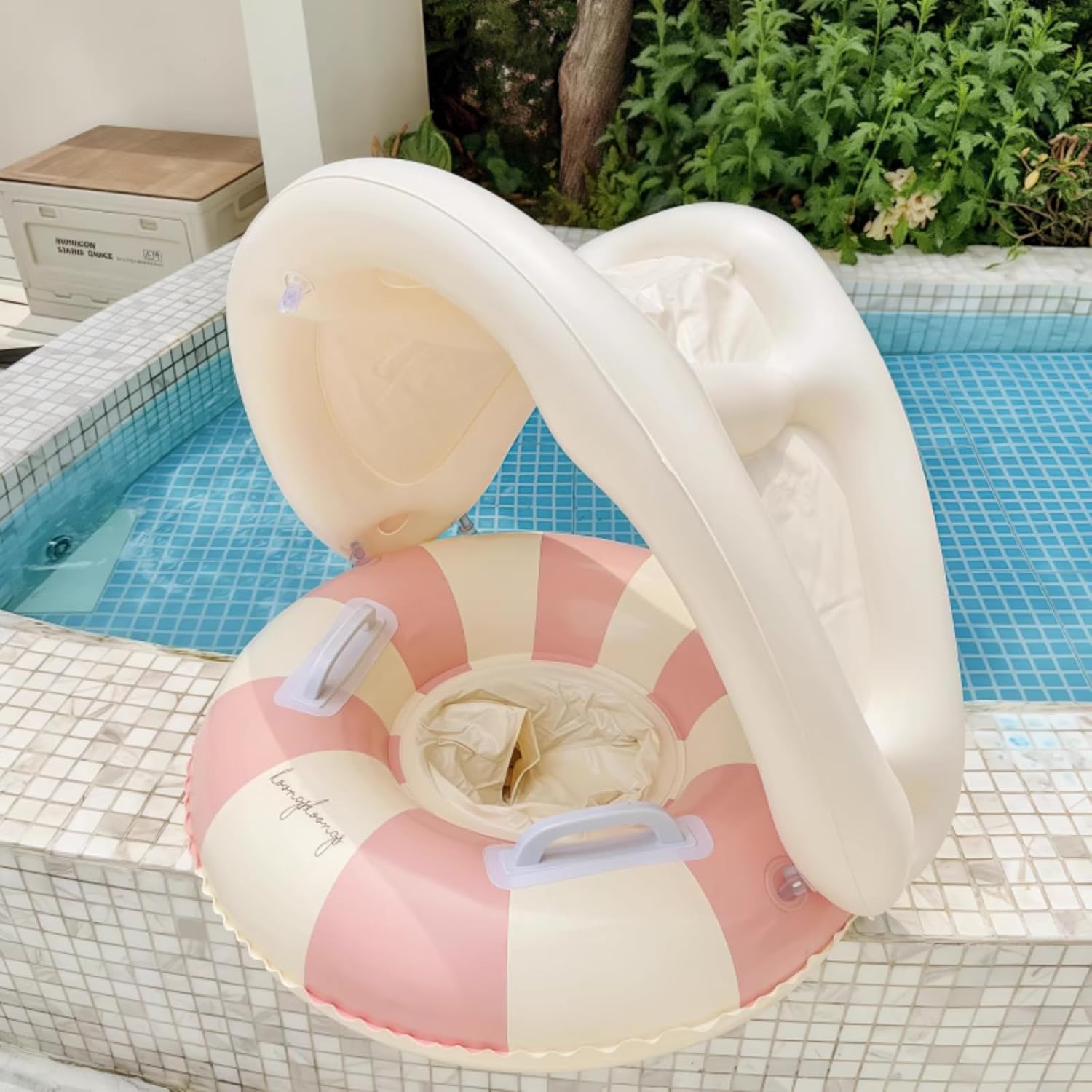 Baby Swimming Rings with Canopy