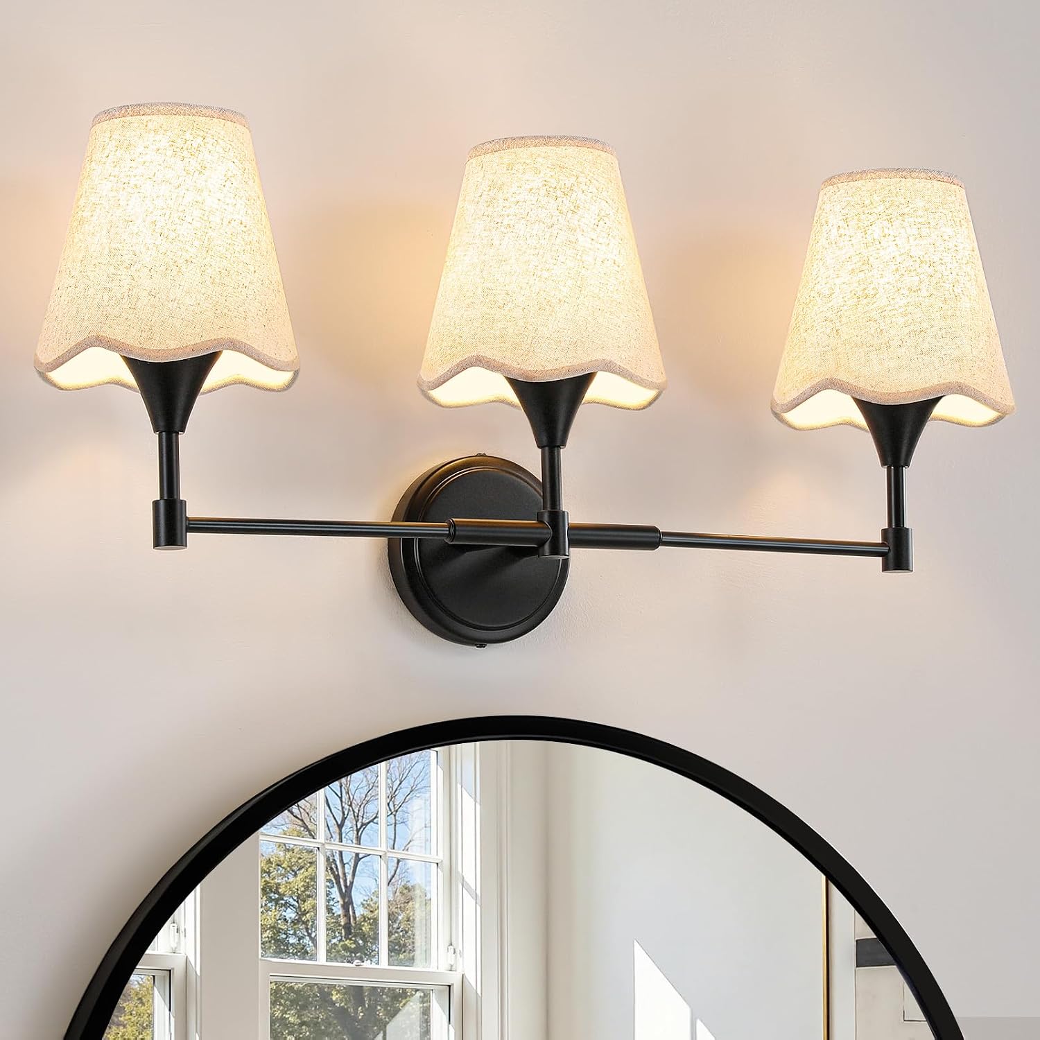 Black Bathroom Vanity Light Fixtures