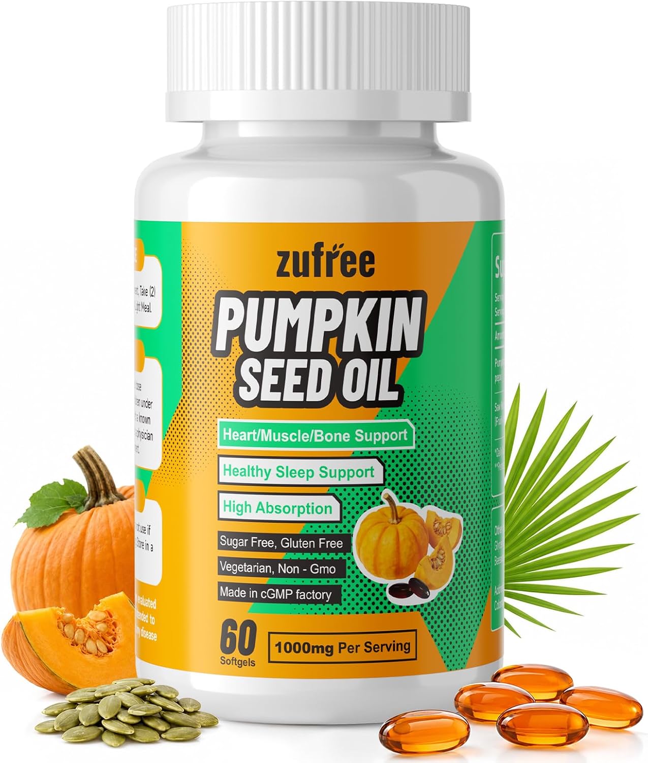 Pumpkin Seed Oil Softgels