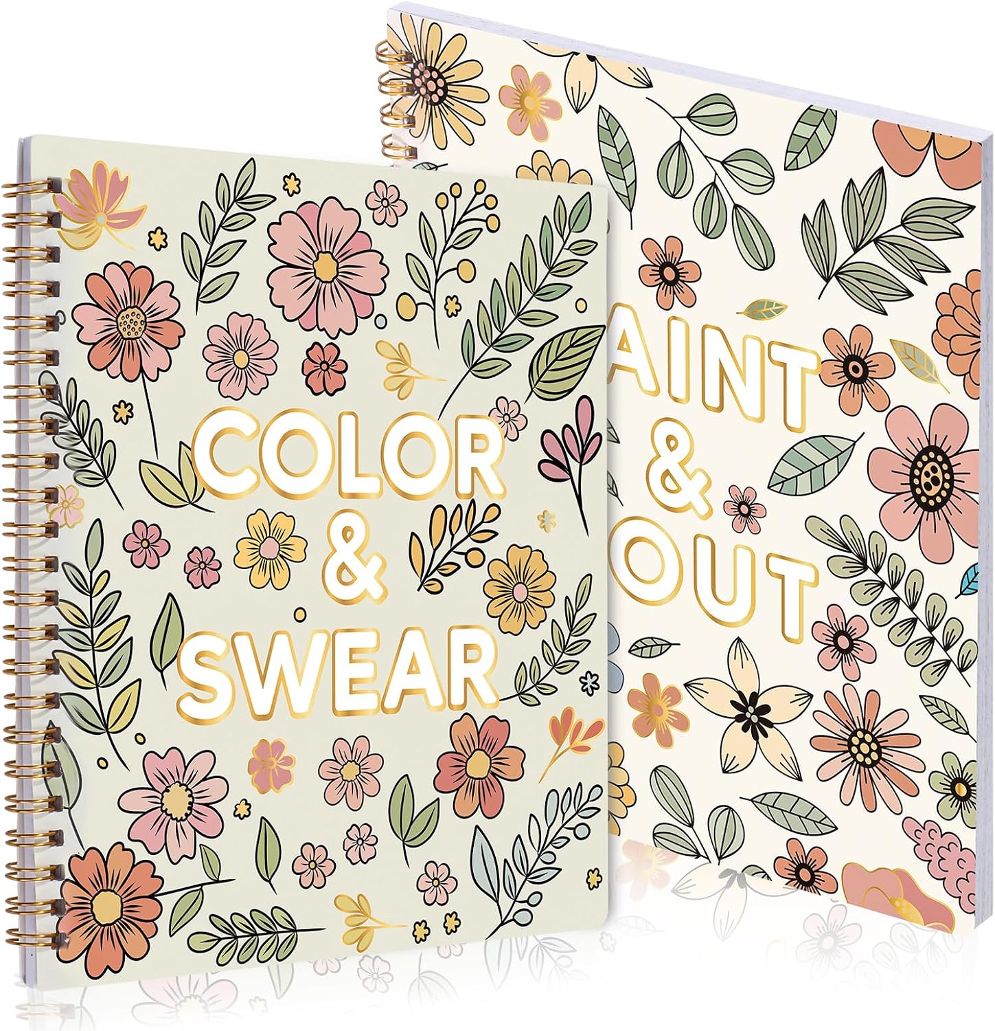 Adult Coloring Books (2 Pack