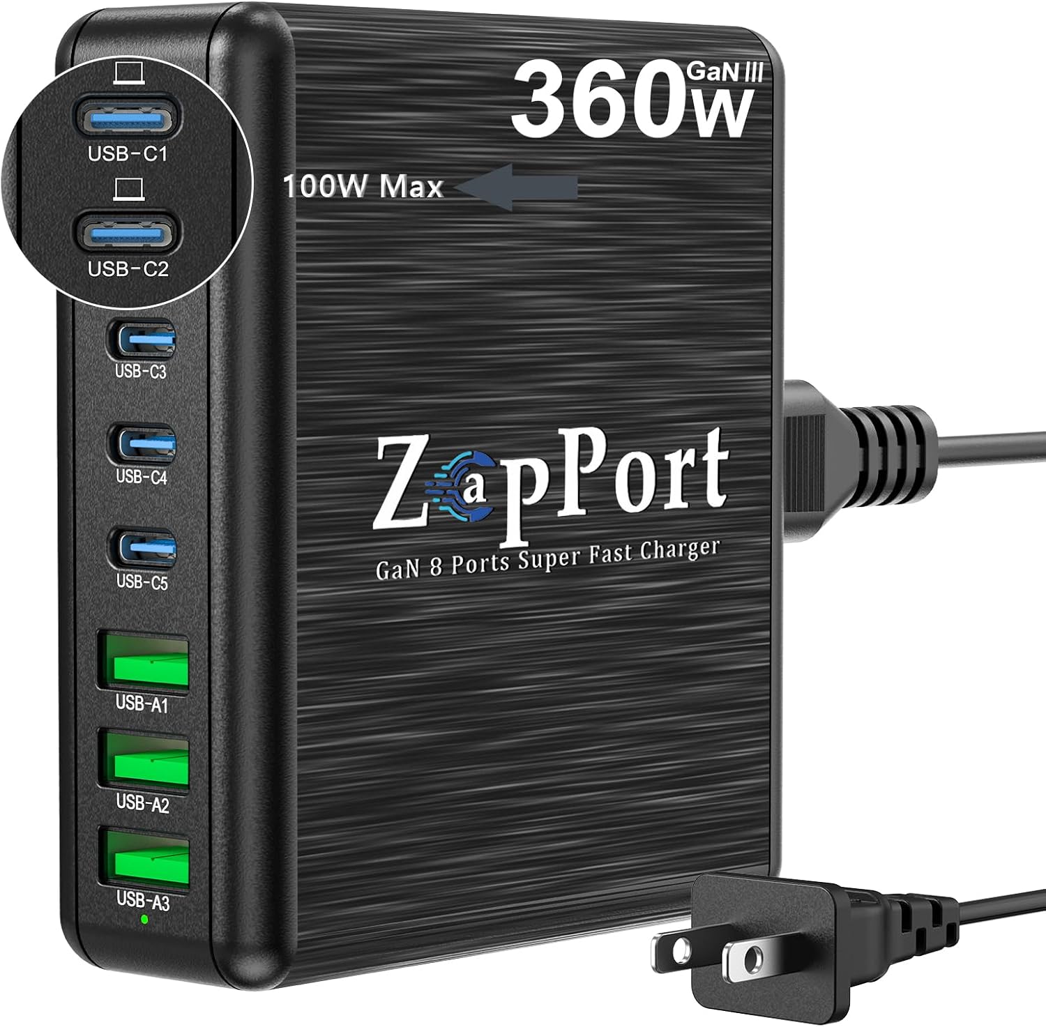 8 Port Powercube Charger