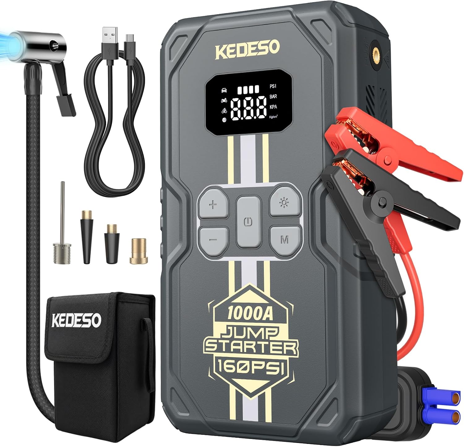 KEDESO Jump Starters with Air Compressor