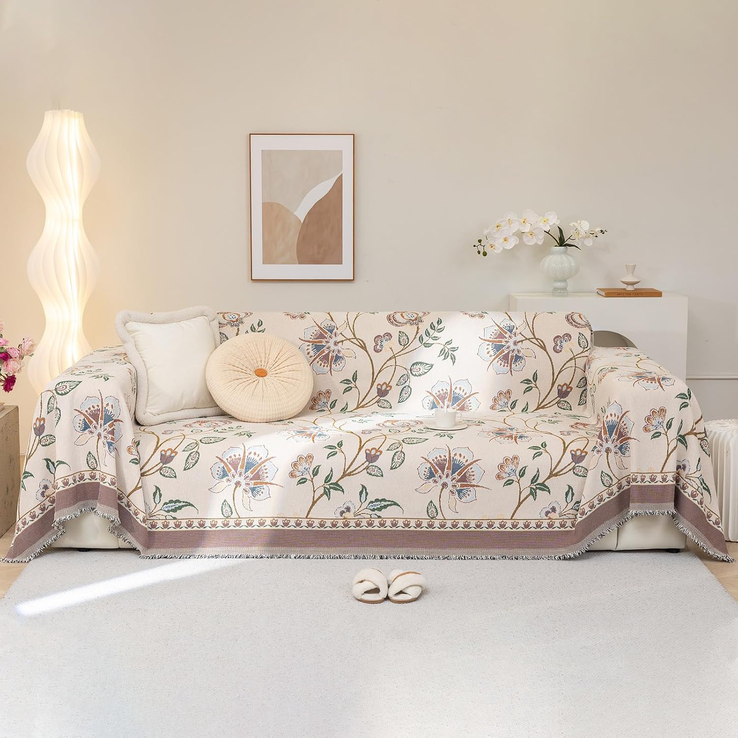 Floral Boho Couch Covers
