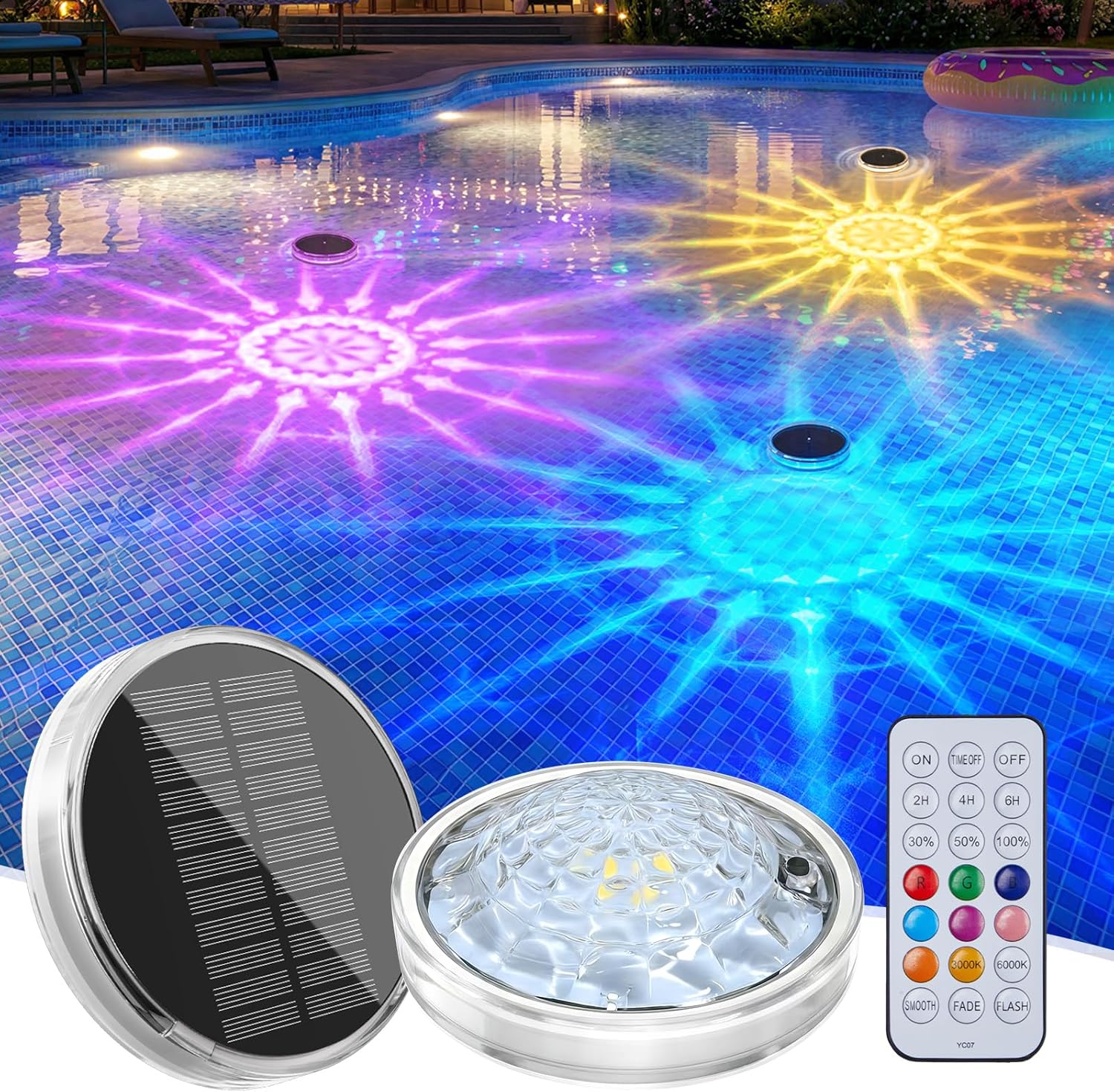 Solar Floating Pool Lights