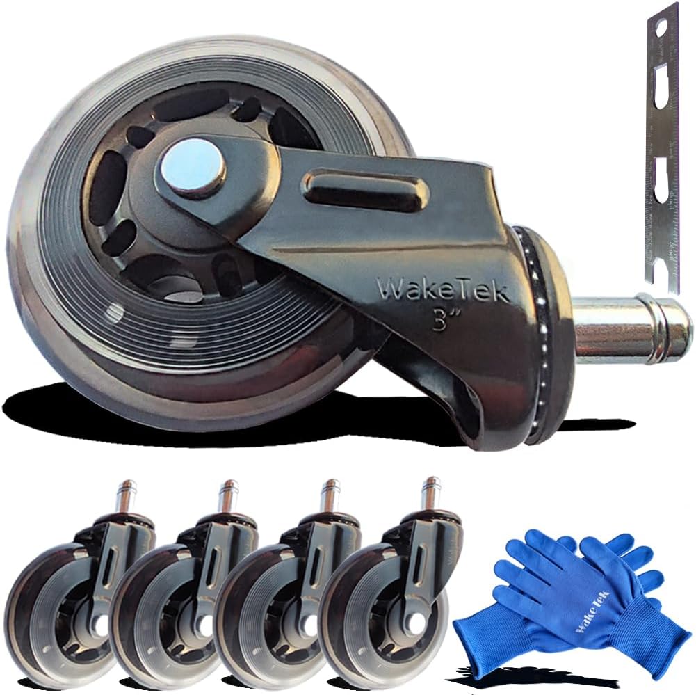 WakeTek Office Chair Wheels