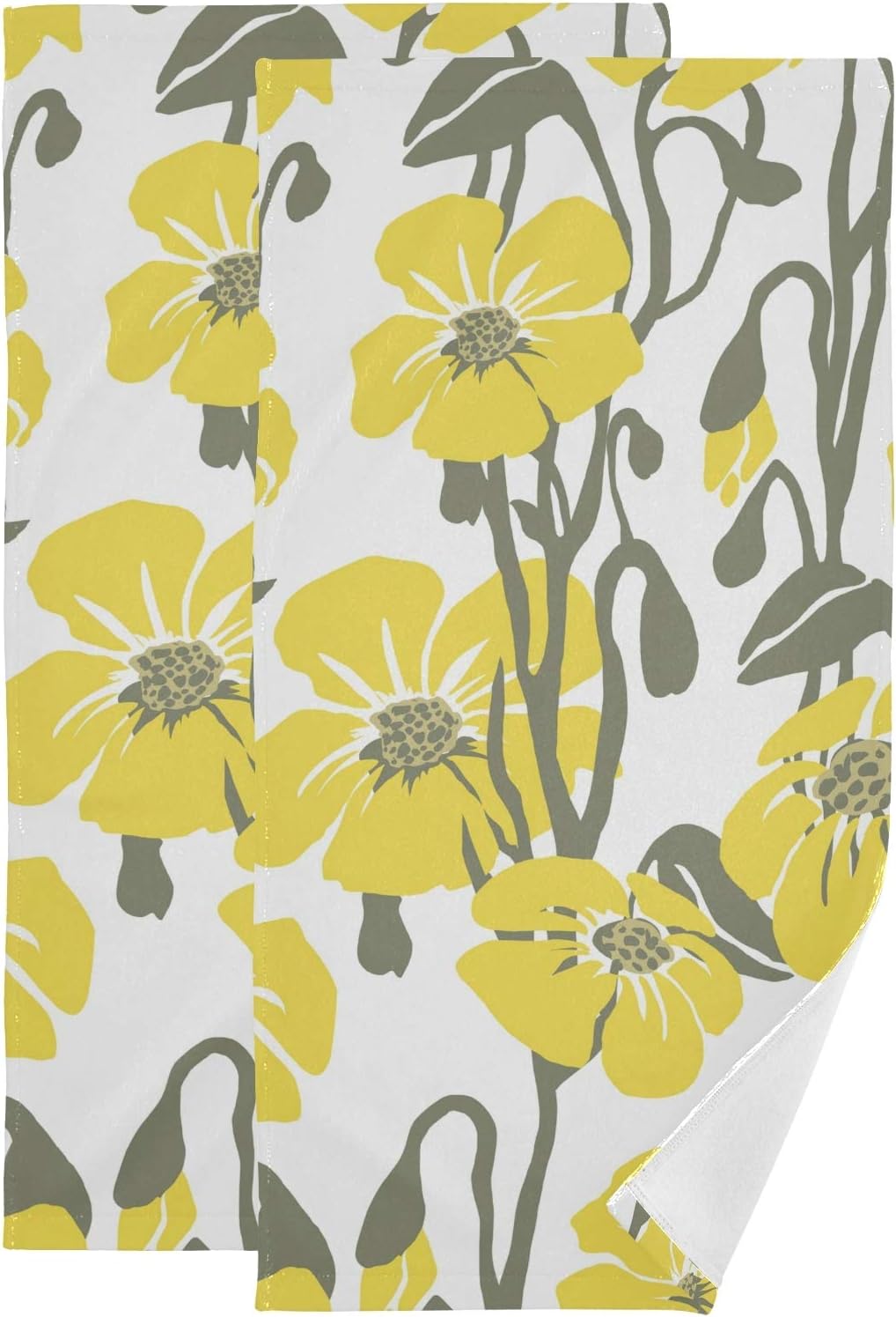 Susiyo Hand Towels (Yellow Flowers
