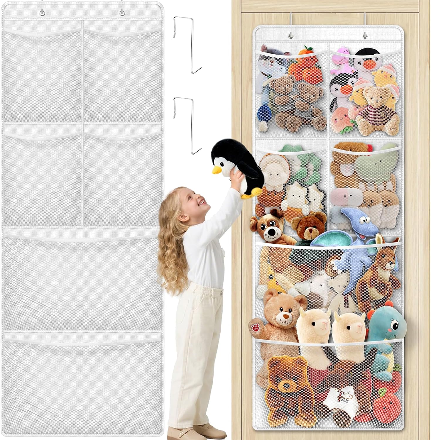 SpaceHacks Stuffed Animal Storage