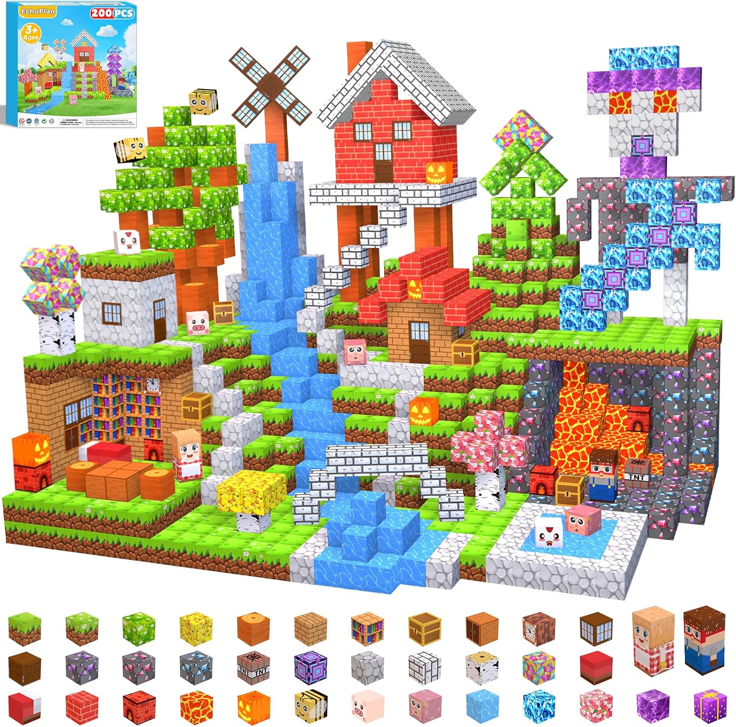 EchoPlan Magnetic Blocks