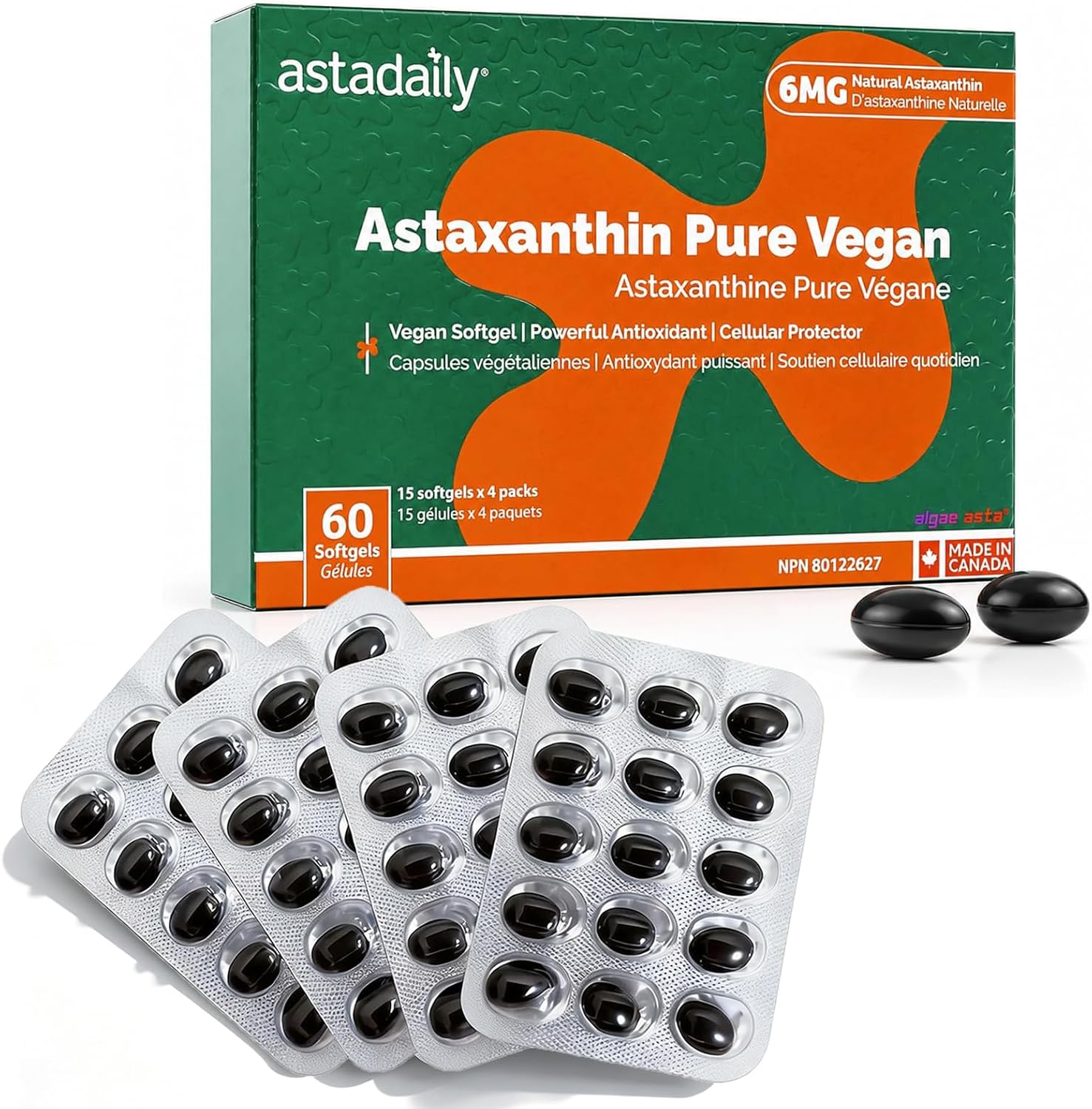 Astaxanthin Antioxidant Supplements