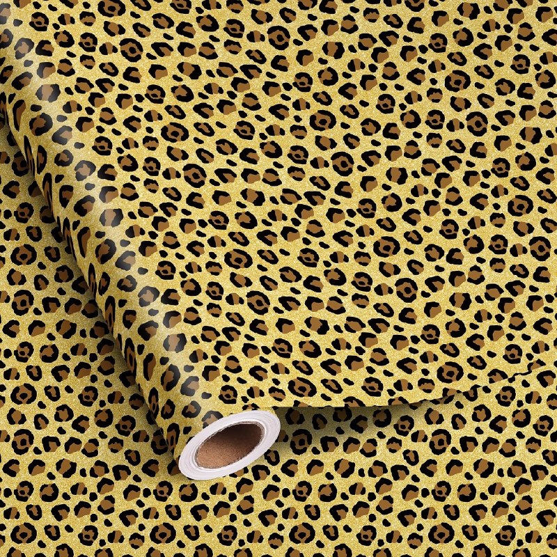 Vnaaem Leopard Print Gift Wraps
