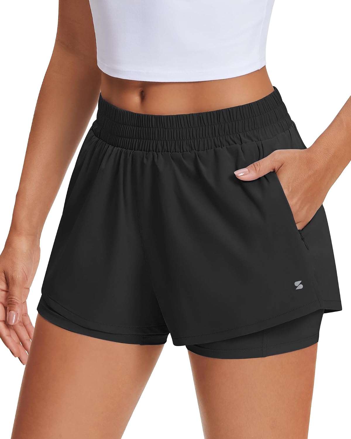 Stelle 2-in-1 Running Shorts