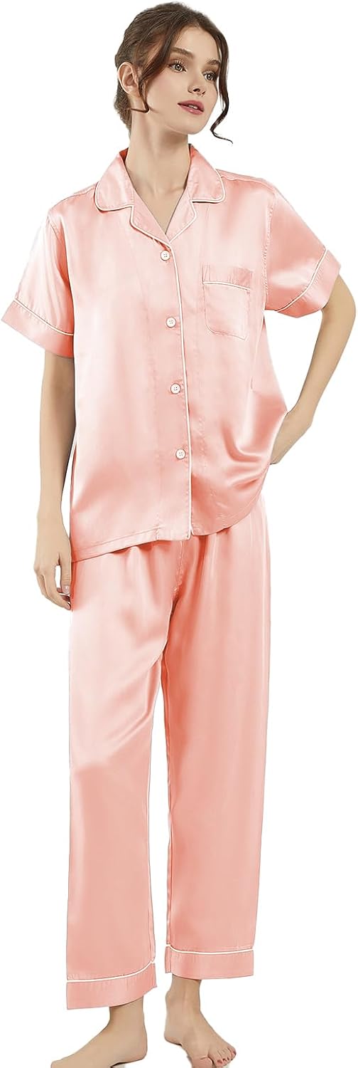 Tencel Satin Pajama Sets